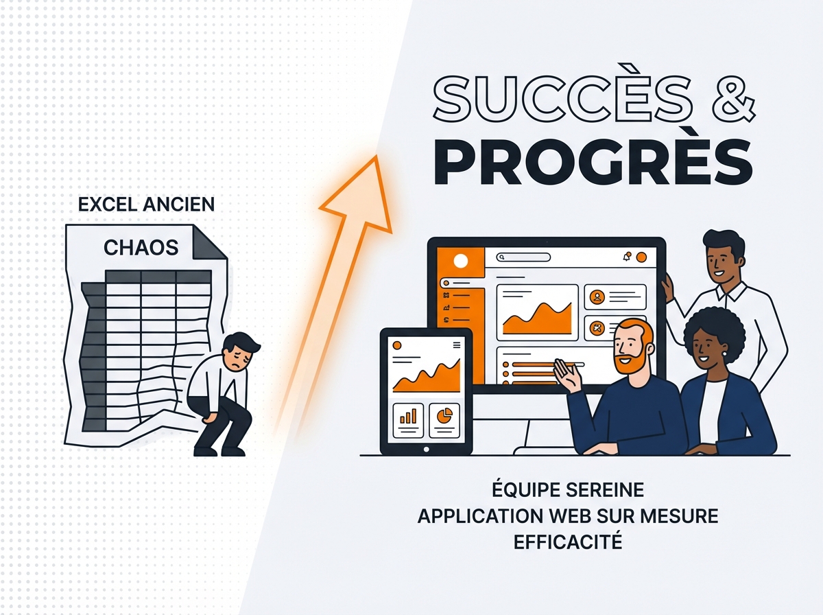 Conclusion - passer d'Excel à une application web métier sur-mesure pour votre PME